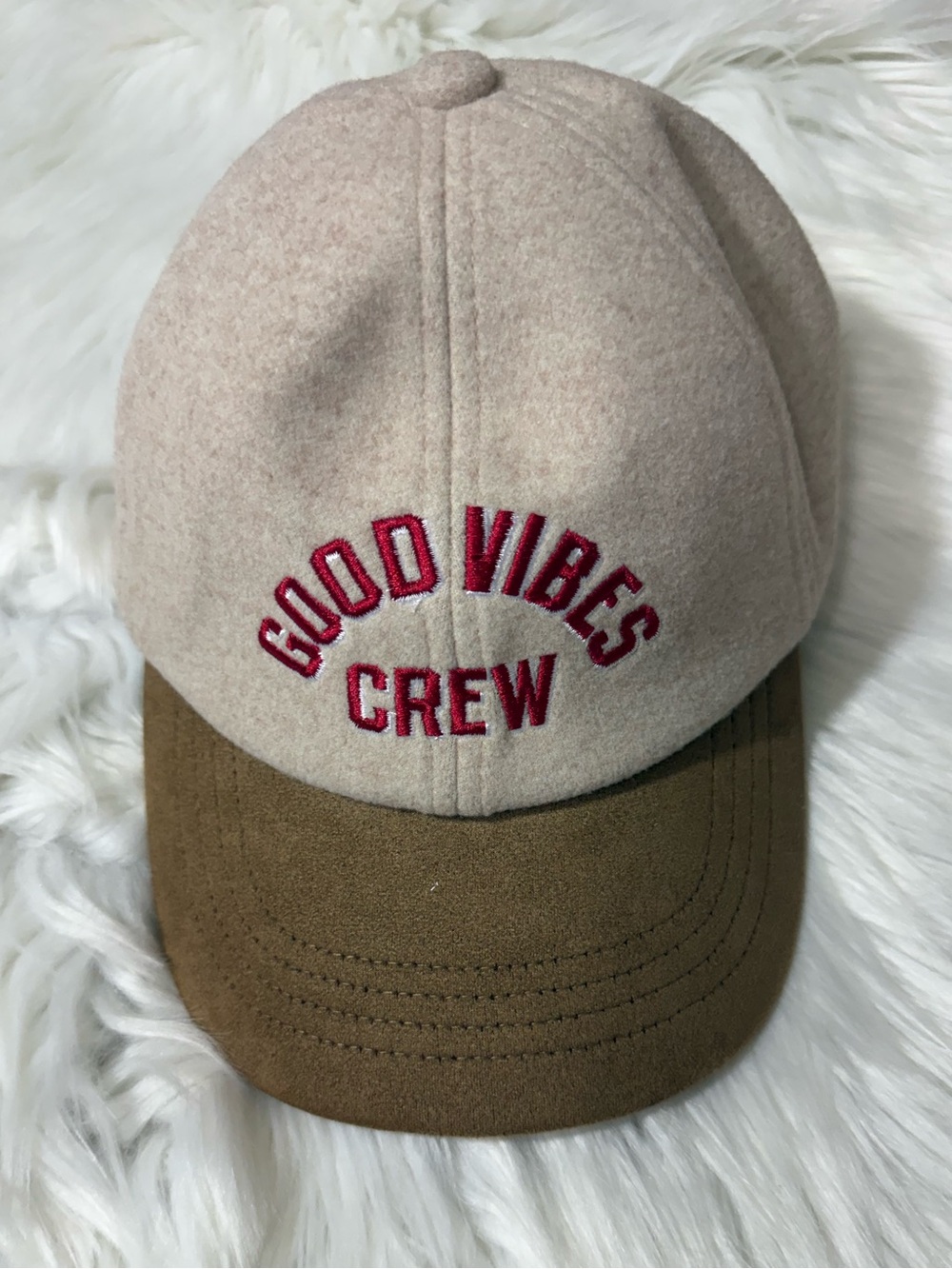 Old Navy Good Vibes Crew Two-Tone Baseball Cap - Boys One Size